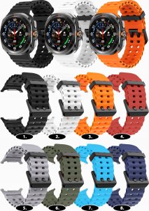 JG Smart PASEK SILIKONOWY DO SAMSUNG Galaxy Watch Ultra SM-R705FZ 47mm LTE | PREMIUM 14