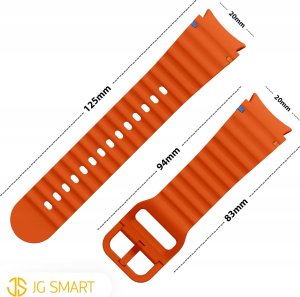 JG Smart PASEK DO SAMSUNG GALAXY WATCH 4 5 6 7 FE PRO 40/42/43/44/45/46/47MM PREMIUM 16