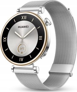 JG Smart STALOWA BRANSOLETA PASEK DO HUAWEI WATCH GT4 GT5 41MM CLASSIC ELITE 18mm 3