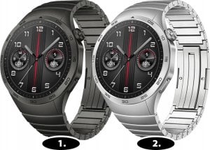STALOWA BRANSOLETA PASEK DO HUAWEI Watch GT 4 Elite 46mm - PREMIUM, STAL 8
