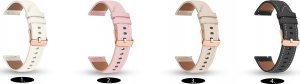 JG Smart PASEK SKÓRZANY DO ZEGARKA HUAWEI WATCH GT 4 GT 5 41MM CLASSIC ELITE 18mm 15