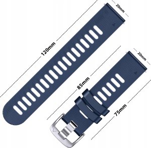 PASEK DO GARMIN FORERUNNER 645 / 245 / 55 VIVOACTIVE 3 VENU SQ VIVOMOVE 3 13