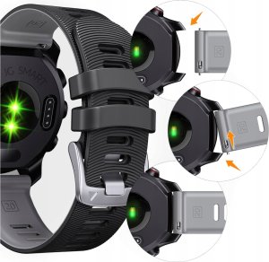 PASEK DO GARMIN FORERUNNER 645 / 245 / 55 VIVOACTIVE 3 VENU SQ VIVOMOVE 3 8