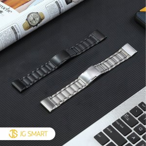 TYTANOWA BRANSOLETA DO GARMIN FENIX 5X 6X PRO 7X PRO 8 51mm SOLAR QUICKFIT 9