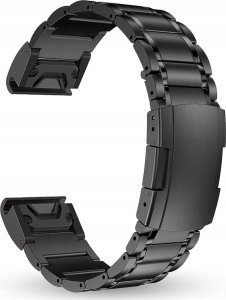 TYTANOWA BRANSOLETA DO GARMIN FENIX 5 6 7 8 E PRO SOLAR INSTINCT QUCIKFIT 1