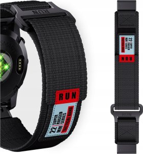 PASEK NYLONOWY DO GARMIN FENIX 5 6 7 8 E PRO SOLAR INSTINCT EPIX QUCIKFIT 1