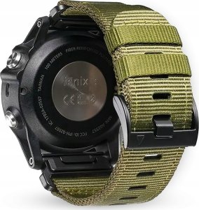 PASEK NYLONOWY DO GARMIN FENIX 5 6 7 8 E PRO SOLAR INSTINCT EPIX QUCIKFIT 1