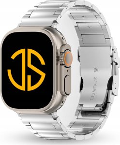 SREBRNA BRANSOLETA do APPLE WATCH 4 5 6 7 8 9 SE ULTRA 42mm 44mm 45mm 49mm 2