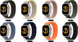 JG Smart PASEK NYLONOWY do APPLE WATCH 2 3 4 5 6 7 8 9 SE ULTRA 42mm 44mm 45mm 49mm 2