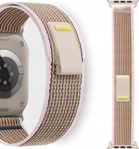JG Smart PASEK NYLONOWY do APPLE WATCH 2 3 4 5 6 7 8 9 SE ULTRA 42mm 44mm 45mm 49mm 5
