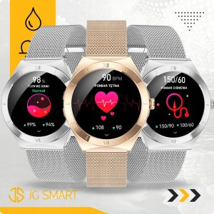 SMARTWATCH ZEGAREK DAMSKI ROZMOWY MENU PL CIŚNIENIE POWIADOMIENIA 3 paski 7