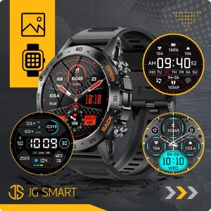 SMARTWATCH WODOODPORNY ZEGAREK MĘSKI MENU PL ROZMOWY CIŚNIENIE SMART WATCH 12