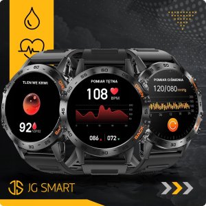 SMARTWATCH WODOODPORNY ZEGAREK MĘSKI MENU PL ROZMOWY CIŚNIENIE SMART WATCH 13