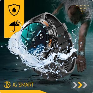 SMARTWATCH WODOODPORNY ZEGAREK MĘSKI MENU PL ROZMOWY CIŚNIENIE SMART WATCH 14