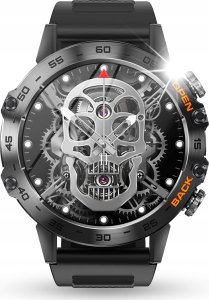 SMARTWATCH WODOODPORNY ZEGAREK MĘSKI MENU PL ROZMOWY CIŚNIENIE SMART WATCH 3