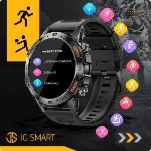 SMARTWATCH WODOODPORNY ZEGAREK MĘSKI MENU PL ROZMOWY CIŚNIENIE SMART WATCH 6