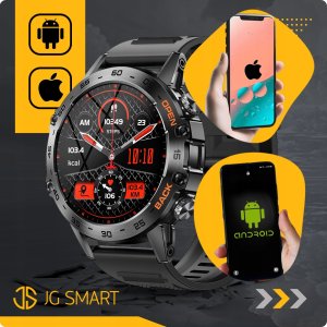 SMARTWATCH WODOODPORNY ZEGAREK MĘSKI MENU PL ROZMOWY CIŚNIENIE SMART WATCH 7
