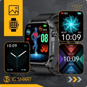 SMARTWATCH Z POMIAREM CUKRU EKG CIŚNIENIE TEMPERATURA HRV BMI DLA SENIORA 12