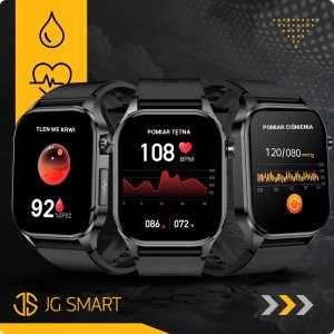 SMARTWATCH Z POMIAREM CUKRU EKG CIŚNIENIE TEMPERATURA HRV BMI DLA SENIORA 14