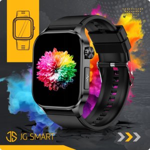 SMARTWATCH Z POMIAREM CUKRU EKG CIŚNIENIE TEMPERATURA HRV BMI DLA SENIORA 2
