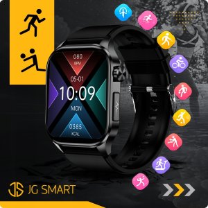 SMARTWATCH Z POMIAREM CUKRU EKG CIŚNIENIE TEMPERATURA HRV BMI DLA SENIORA 5