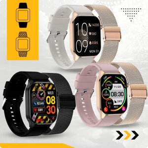 SMARTWATCH DAMSKI ZEGAREK POLSKIE MENU POMIAR CUKRU CIŚNIENIE PULS ROZMOWY 12