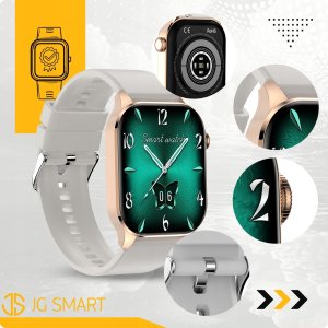 SMARTWATCH DAMSKI ZEGAREK POLSKIE MENU POMIAR CUKRU CIŚNIENIE PULS ROZMOWY 7