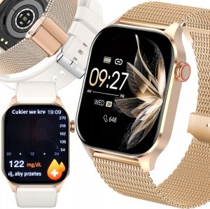 Smartwatch JG Smart SMARTWATCH DLA SENIORA POMIAR GLUKOZY CIŚNIENIE TĘTNO TEMPERATURA TLEN PL 2