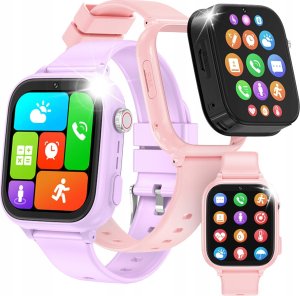 Smartwatch JG Smart SMARTWATCH DZIECIĘCY LOKALIZACJA GPS WIDEO CZAT YOUTUBE GRY APARAT +PREZENT 2