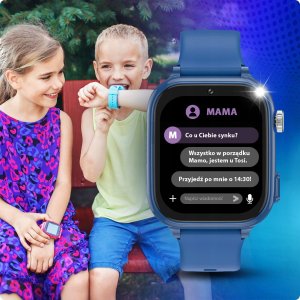 Smartwatch JG Smart SMARTWATCH DZIECIĘCY LOKALIZACJA GPS WIDEO CZAT YOUTUBE GRY APARAT +PREZENT 5