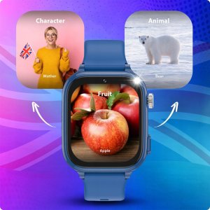 Smartwatch JG Smart SMARTWATCH DZIECIĘCY LOKALIZACJA GPS WIDEO CZAT YOUTUBE GRY APARAT +PREZENT 10