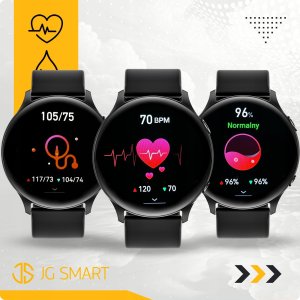 SMARTWATCH ZEGAREK DAMSKI MENU PL ROZMOWY POWIADOMIENIA SMART WATCH CZARNY 11