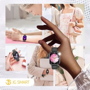 SMARTWATCH ZEGAREK DAMSKI POLSKIE MENU CIŚNIENIE ROZMOWY PULS SPORT 2paski 3