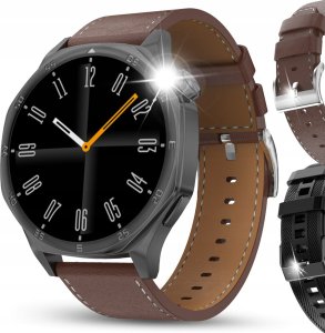 SMARTWATCH ZEGAREK MĘSKI ROZMOWY AMOLED 4GB POLSKIE MENU MP3 WODOODPORNY PL 2