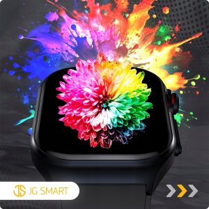 SMARTWATCH DLA SENIORA ZEGAREK EKG FUNKCJA POMIARU CUKRU CIŚNIENIE MENU POL 2