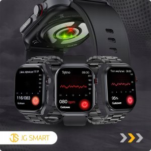 SMARTWATCH DLA SENIORA ZEGAREK EKG FUNKCJA POMIARU CUKRU CIŚNIENIE MENU POL 9