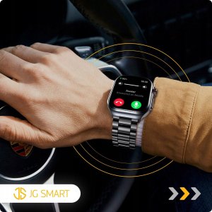 SMARTWATCH MĘSKI ZEGAREK EKG FUNKCJA POMIARU CUKRU AMOLED CIŚNIENIE ROZMOWY 6