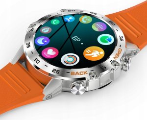 ZEGAREK SMARTWATCH MĘSKI Z CIŚNIENIOMIERZEM ROZMOWY DWA PASKI MENU POLSKIE 12