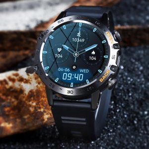 ZEGAREK SMARTWATCH MĘSKI Z CIŚNIENIOMIERZEM ROZMOWY DWA PASKI MENU POLSKIE 8