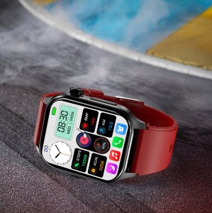 SMARTWATCH MĘSKI Zegarek EKG FUNKCJA POMIARU CUKRU AMOLED CIŚNIENIE ROZMOWY 12