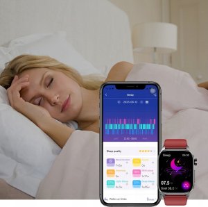 SMARTWATCH MĘSKI Zegarek EKG FUNKCJA POMIARU CUKRU AMOLED CIŚNIENIE ROZMOWY 8