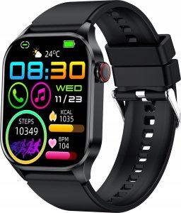 Smartwatch JG Smart SMARTWATCH ZEGAREK MENU PL POMIAR CUKRU CIŚNIENIE PULS TEMPERATURA ROZMOWY 3