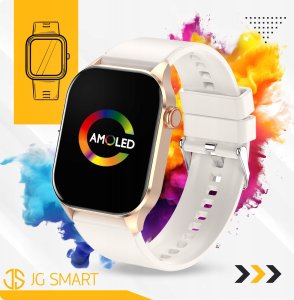Smartwatch JG Smart SMARTWATCH ZEGAREK MENU PL POMIAR CUKRU CIŚNIENIE PULS TEMPERATURA ROZMOWY 6
