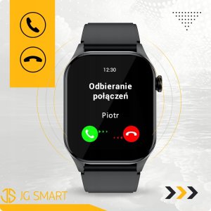 Smartwatch JG Smart SMARTWATCH ZEGAREK MENU PL POMIAR CUKRU CIŚNIENIE PULS TEMPERATURA ROZMOWY 10
