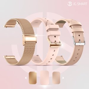 Smartwatch JG Smart SMARTWATCH DAMSKI ZEGAREK ROZMOWY MENU POLSKIE PULS POWIADOMIENIA| 3 PASKI 8