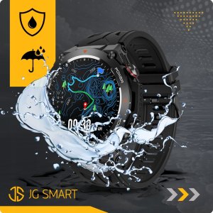 SMARTWATCH MĘSKI GPS MENU PL WODOODPORNY SPORT SMART WATCH ROZMOWY PULS BP 15