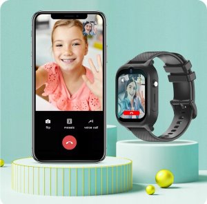 SMARTWATCH DLA DZIECI LOKALIZATOR GPS 4G WODOODPORNY CZAT ROZMOWY WIDEO PL 11