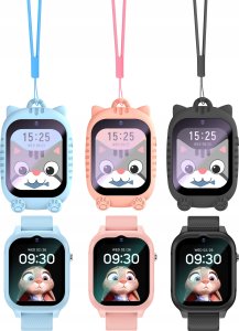 SMARTWATCH DLA DZIECI LOKALIZATOR GPS 4G WODOODPORNY CZAT ROZMOWY WIDEO PL 10