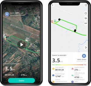 SMARTWATCH MĘSKI ZEGAREK FUNKCJA GPS ROZMOWY POLSKIE MENU TĘTNO 410mAh 2