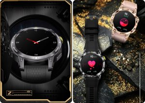 SMARTWATCH Z GPS POLSKIE MENU WODOODPORNY IP68 AMOLED 400mAh ROZMOWY SPORT 13